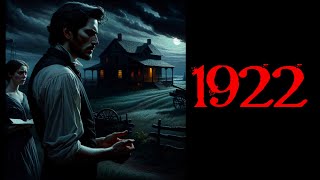 1922 By Stephen King  Audiobook Full Length  Scary Paranormal [upl. by Nilyak581]