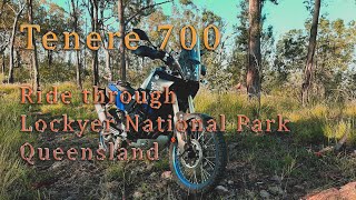 Lockyer National park ride on Yamaha Tenere 700 [upl. by Ecinreb]