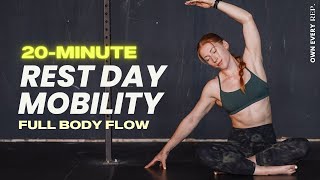 20 Min Soft Mobility Flow  Stretches  Gentle Movement For Active Recovery  BeginnerFriendly [upl. by Letram]