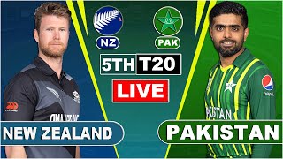 PAK Vs NZ Live  Pakistan Vs New Zealand 2024  PAK vs NZ 5th T20 Match Live Score Only [upl. by Ennail]