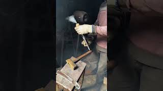 Half round axe forging process [upl. by Viccora861]