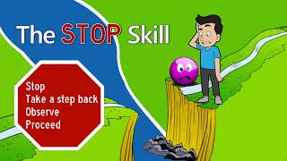 DBT Distress Tolerance STOP Skill [upl. by Ilana]