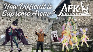 How Difficult is Supreme Arena AFK Journey [upl. by Odlanyar]