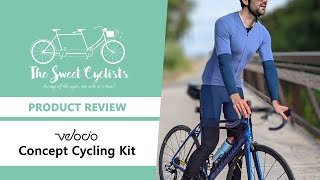 Velocio Concept Bib Shorts Cycling Concept Merino Jersey Kit Review  feat Aerodynamic Fit [upl. by Aneleasor]