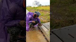 Flooded Street Solutions Unclogging Storm Drains for Quick Relief shorts video viralvideo [upl. by Earissed]