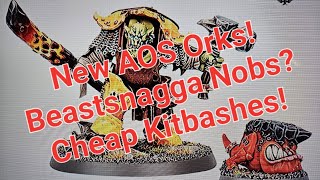 Waaagh New AOS Orks to use for kitbashes [upl. by Aissat]