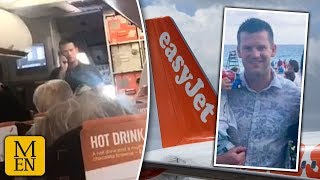 Passenger on easyJet flight announces that hes flying the plane to Alicante [upl. by Otreblig]