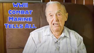 WW2 Iwo Jima Marine Describes Fierce Handto Hand Combat Against the Japanese Remember WWIIPart 1 [upl. by Eivod]