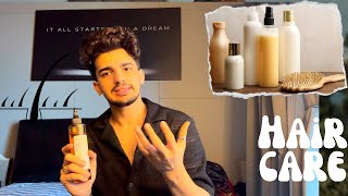 My Hair Care Routine  Hair Routine For Men  Vishal Pandey [upl. by Nahgam645]