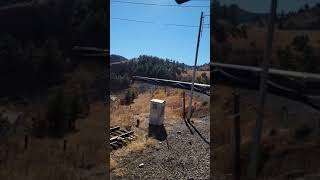 Rocky Mountaineer train in Colorado [upl. by Pickens]