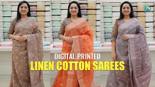 Check Out Stylish Digital Print Sarees [upl. by Ayota639]