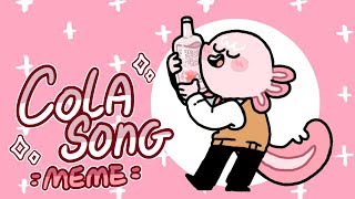 cola song meme  flipaclip [upl. by Oinesra]