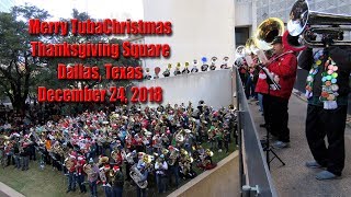 Merry TubaChristmas Dallas 12242018 [upl. by Arne973]