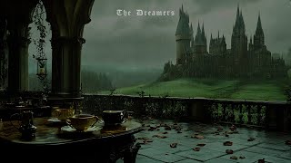 Autumn atmosphere with classical music in a rainy ancient castle  dark academia playlist [upl. by Nostets]