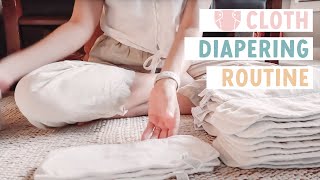 Our NO STINK Cloth Diaper Wash Routine  WEAR WASH STUFF REPEAT  How to Wash Cloth Diapers [upl. by Oirtemed242]