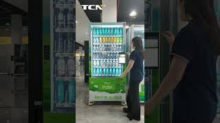 Go Cashless with TCN Cashless Vending Machine Compact Convenient and Contactless [upl. by Einittirb]