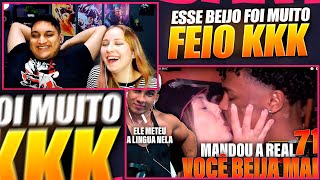 HUDSON REAGINDO MANDOU A REAL quotVOCÊ BEIJA MALquot Muca Muriçoca  REACT EM CASAL [upl. by Adnilak]