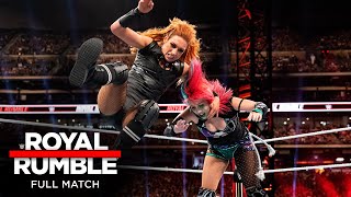 FULL MATCH  Becky Lynch vs Asuka – Raw Women’s Championship Match Royal Rumble 2020 [upl. by Akirehs]