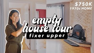 Empty Fixer Upper House Tour  Our First Home [upl. by Griselda184]