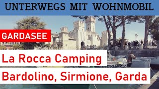 Camping am Gardasee  Campingplatz Bardolino Sirmione Grotten des Catull Garda  Ostern 2022 [upl. by Iharas]