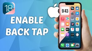 How to Enable Back Tap on iPhone  iOS 18 [upl. by Rodd]