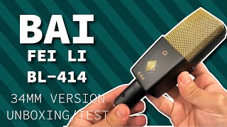 Bai Fei Li BL414 34mm Version Unboxing And Test [upl. by Annaillil960]