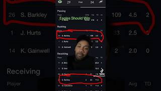 MNF Predictions  Eagles vs Falcons explore nfl shorts youtubeshorts viralvideo [upl. by Asina]