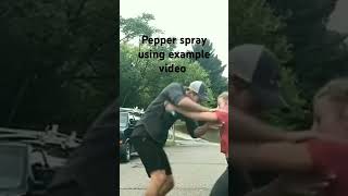 pepper spray using example video ssk creations [upl. by Horten]