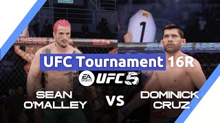 UFC 토너먼트 션 오말리 VS 도미닉 크루즈  밴텀급 16강 [upl. by Kaycee]