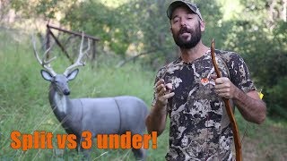 Traditional archery tips  Split finger vs 3 under for recurve and longbow [upl. by Jareen532]