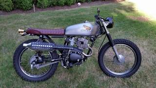 1972 Honda CL100 Custom Scrambler [upl. by Skillern]