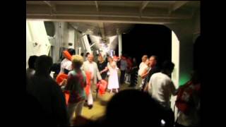 Raw Video Scenes Onboard Firehit Cruise Ship [upl. by Tuesday]