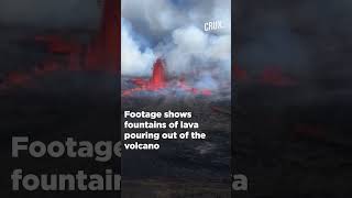 Hawaii’s Kilauea Volcano Erupts With Fountains Of Lava [upl. by Norre]