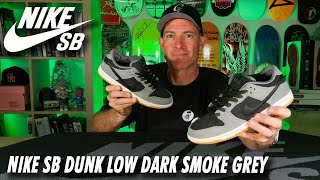 Nike SB Dunk Low Dark Smoke Grey 😮‍💨 Shoe Review amp IMMEDIATE RELEASE [upl. by Yluj]