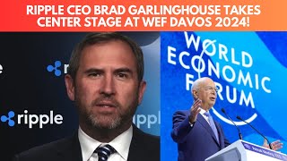 Ripple CEO Brad Garlinghouse Takes Center Stage at WEF Davos 2024 [upl. by Nedearb483]