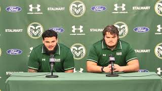 Colorado State Football Players Weekly Press Conference  Week 2 2024 [upl. by Noirod]