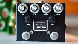 Browne Amplification Protein pedal guitar demo [upl. by Zehc]