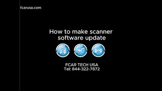 FCAR scan toolssoftware updateF7S [upl. by Werd622]