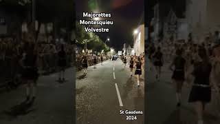 Les Majorettes de Montesquieu à la Cavalcade de St Gaudens majorettes défilé saintgaudens [upl. by Moody971]