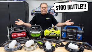 100 Budget Pressure Washers for Car Washing  Ryobi  Greenworks  Craftsman  Westinghouse [upl. by Regazzi]