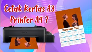 2021 Diy Cetak Kalender di Kertas A3 [upl. by Aihsram410]