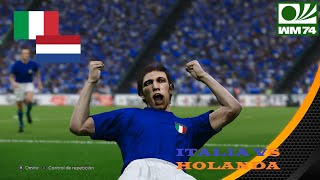 Italia vs Holanda  1974 FIFA World Cup  Segunda Fase [upl. by Radke]