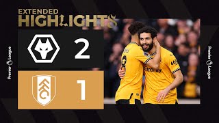 A big team performance  Wolves 21 Fulham  Extended Highlights [upl. by Shank5]