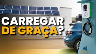 Quantas PLACAS SOLARES eu preciso para carregar um CARRO ELÉTRICO de graça [upl. by Kelleher]