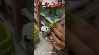 Artificial Flowers🌷muneerakiduniya ytshorts shopping artificialflower [upl. by Gnidleif]