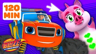 Police Car Blaze Monster Machine 🚓  Science Games for Kids  Blaze and the Monster Machines [upl. by Leroy]