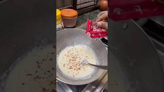 White sauce pasta banaya 👀🍛minivlog N82 pasta whitesaucepasta cooking shorts youtubeshorts [upl. by Zelten320]