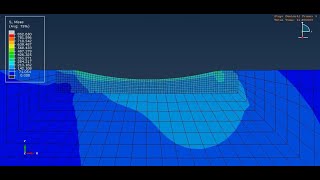 Fretting wear simulation using modified archard model  Umeshmotion subroutine Abaqus [upl. by Eedyah]