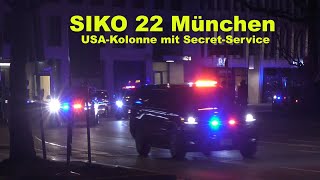 USAKolonne an der Sicherheitskonferenz München 2022 [upl. by Siurad404]