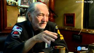 Willie Nelson still kicking gets 5thdegree black belt [upl. by Bette717]